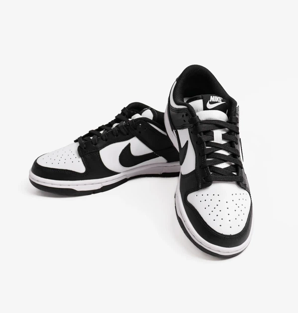 Кросівки жіночі Dunk Low Panda W White/Black DD1503-101 шкіряні кеди на кожен день Розмір 35.5 Чорно-білі - зображення 6