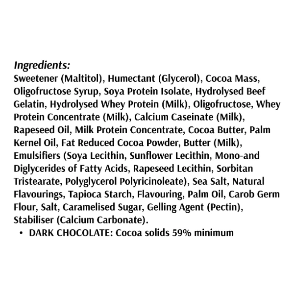 Протеїновий батончик MyProtein Impact Bar 12 х 64 g Dark Chocolate Sea Salt - Фото 2 Протеїновий батончик MyProtein Impact Bar 12 х 64 g Dark Chocolate Sea Salt - зображення 2
