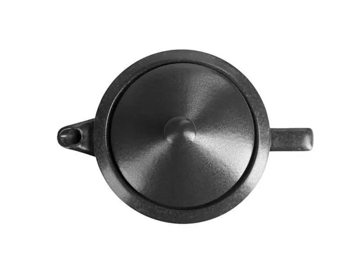 Чайник з кришкою Black 500 мл порцеляновий Porland 938405/Bl - зображення 3