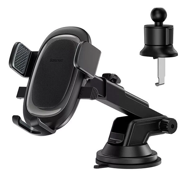 Держатель (Холдер) Baseus C40351600113-00 UltraControl Pro Series, Черный - 390414 - Фото 2 Держатель (Холдер) Baseus C40351600113-00 UltraControl Pro Series, Черный - 390414 - изображение 2