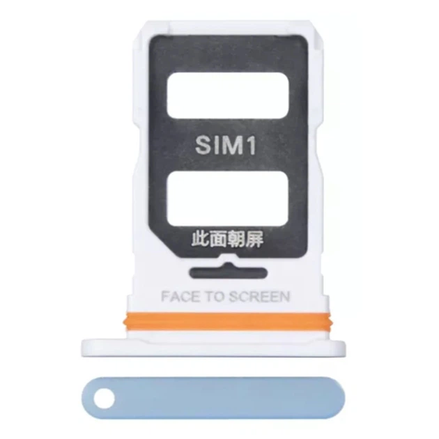Держатель SIM-карты Xiaomi Redmi 13 Lite, Синий - 408880 - Фото 1 Держатель SIM-карты Xiaomi Redmi 13 Lite, Синий - 408880 - изображение 1