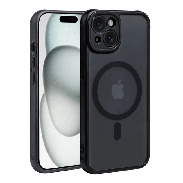 Чохол TPU+PC Anti Drop Full Camera with MagSafe для iPhone 15 Колір Black - изображение 12