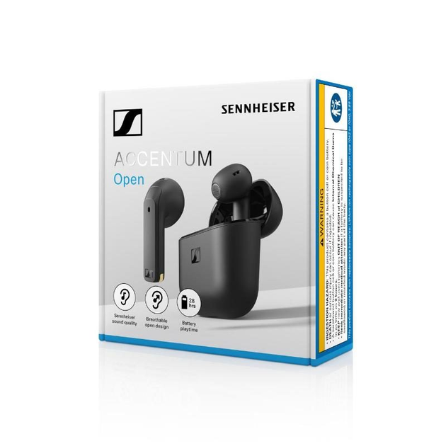 Навушники Sennheiser ACCENTUM Open (Black) - Фото 2 Навушники Sennheiser ACCENTUM Open (Black) - изображение 2