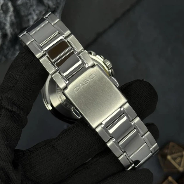 Чоловічий годинник Casio MTP-1374D-7A класика - изображение 3