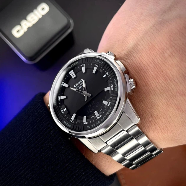 Чоловічий годинник Casio AMW-880D-1A - изображение 7