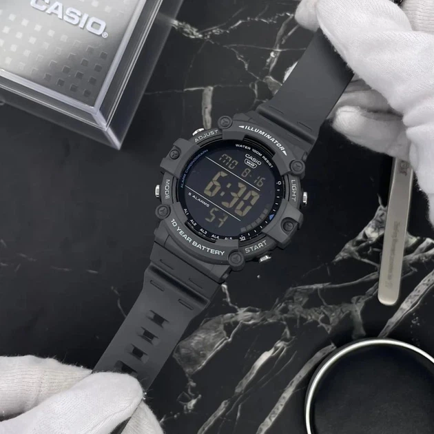 Чоловічий годинник Casio AE-1500WH-8B - изображение 5