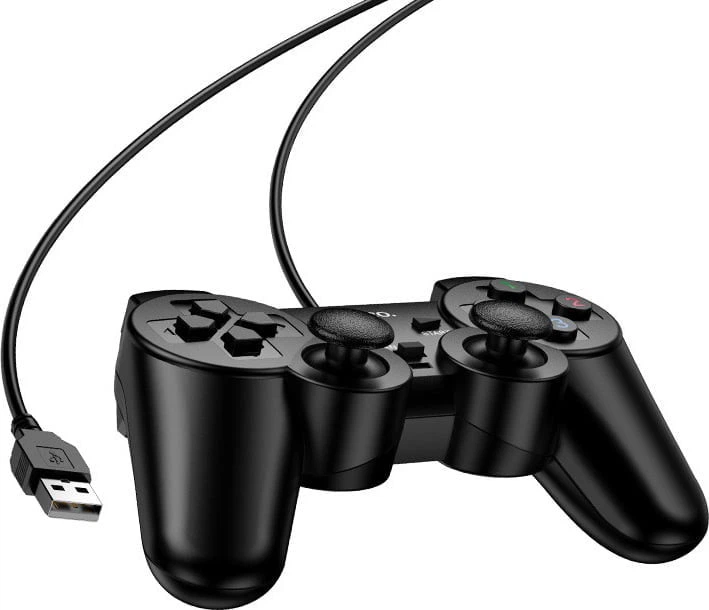 Ігровий контролер Hoco GA3 USB 1.5m Black (43624) - Фото 6 Ігровий контролер Hoco GA3 USB 1.5m Black (43624) - зображення 6