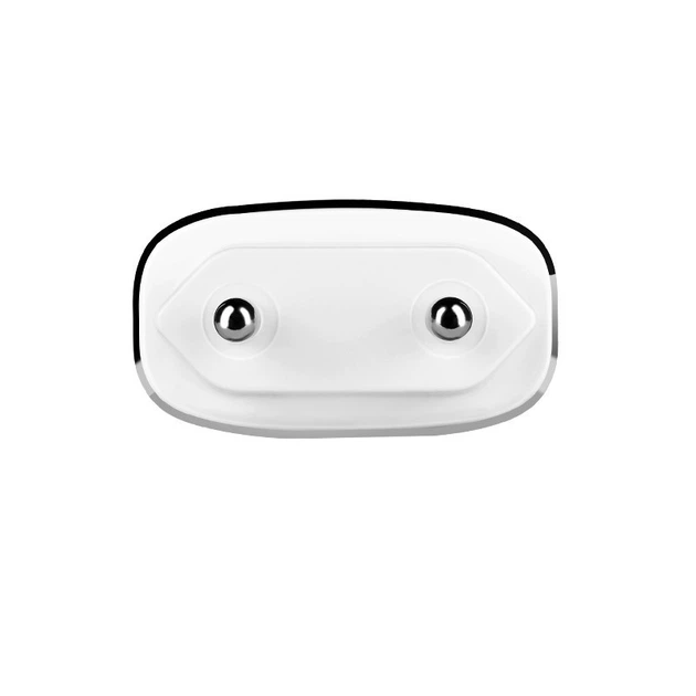 Зарядное устройство Hoco C12 2.4A с двумя USB для настенной зарядки с 1м кабелем Lightning Micro-USB черное-белое - изображение 3