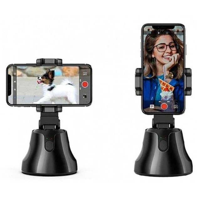 Інтелектуальний настільний штатив з сенсором руху HOLDER ROBOT CAMERAMAN 360 ART-7323 (5129) - зображення 5