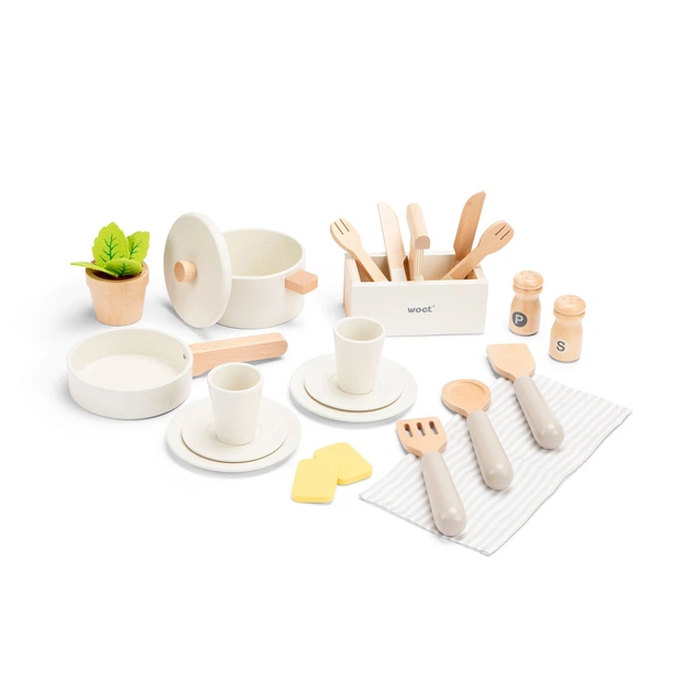 Ігровий набір New Classic Toys Міні-кухня з посудомийною машиною 70x36x85 см - изображение 6