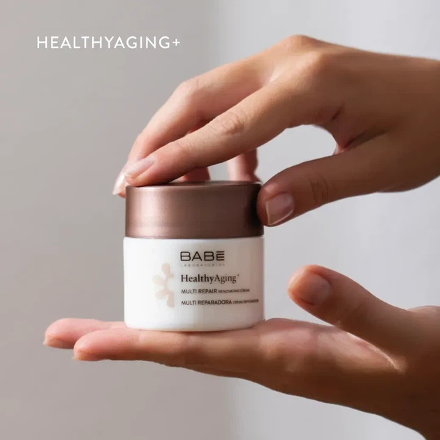 BABE Laboratorios (БАБЕ Лабораторіос) Healthy Aging нічний антивіковий крем – мультивідновлюючий догляд, глибоке живлення, 50 мл - Фото 4 BABE Laboratorios (БАБЕ Лабораторіос) Healthy Aging нічний антивіковий крем – мультивідновлюючий догляд, глибоке живлення, 50 мл - изображение 4