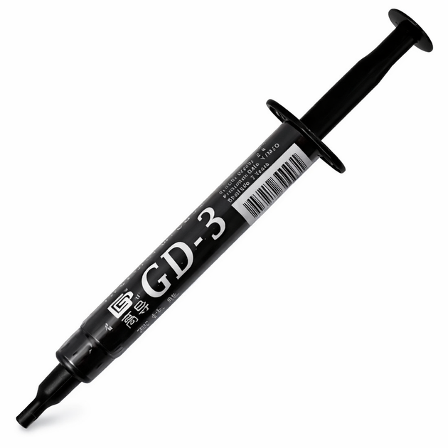 Термопаста Thermal Grease GD-3 SY3 7.5W/mK шприц 3 г - Фото 1 Термопаста Thermal Grease GD-3 SY3 7.5W/mK шприц 3 г - зображення 1