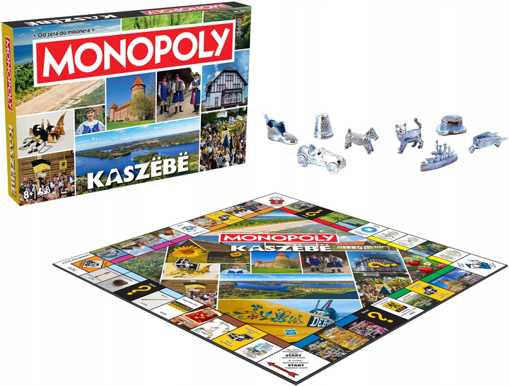 Настільна гра Winning Moves Monopoly Кашуби (5036905055871) - зображення 2
