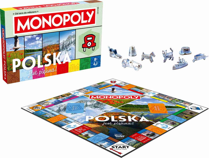 Настільна гра Winning Moves Monopoly: Польща прекрасна! (5036905059886) - зображення 2