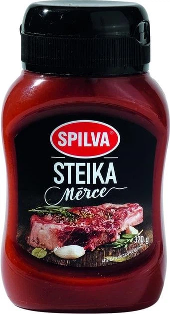 Соус Spilva для стейка, 320 г - Фото 1 Соус Spilva для стейка, 320 г - изображение 1