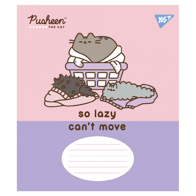 Тетрадь школьная ученическая в клетку 12 листов Pusheen пушин, тетрадь 12 страниц для девочек пушин Yes. - Фото 2 Тетрадь школьная ученическая в клетку 12 листов Pusheen пушин, тетрадь 12 страниц для девочек пушин Yes. - изображение 2