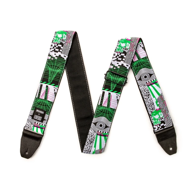 Ремень для гитары DUNLOP ILD16 ILOVEDUST TEMPEST FUZZ STRAP - Фото 2 Ремень для гитары DUNLOP ILD16 ILOVEDUST TEMPEST FUZZ STRAP - изображение 2