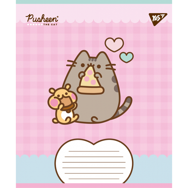 Тетрадь в клетку 12 листов Pusheen пушин, тетрадь ученическая школьная 12 страниц для девочек пушин Yes. - Фото 5 Тетрадь в клетку 12 листов Pusheen пушин, тетрадь ученическая школьная 12 страниц для девочек пушин Yes. - изображение 5