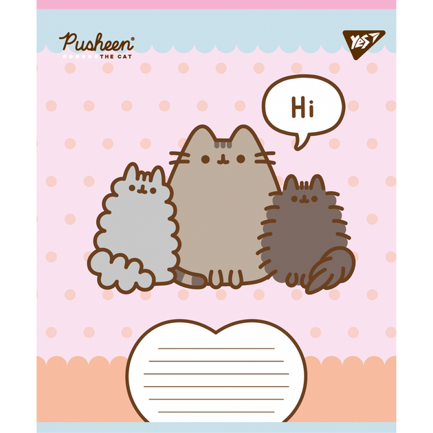Тетрадь в клетку 12 листов Pusheen пушин, тетрадь ученическая школьная 12 страниц для девочек пушин Yes. - Фото 6 Тетрадь в клетку 12 листов Pusheen пушин, тетрадь ученическая школьная 12 страниц для девочек пушин Yes. - изображение 6
