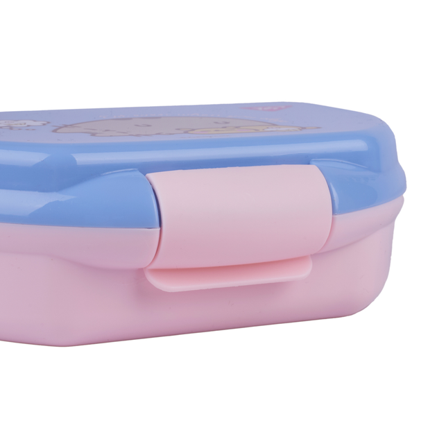 Набор подарочный для девочек Пушин ланчбокс для еды и бутылочки для напитков в школу, Pusheen для девочек - изображение 7