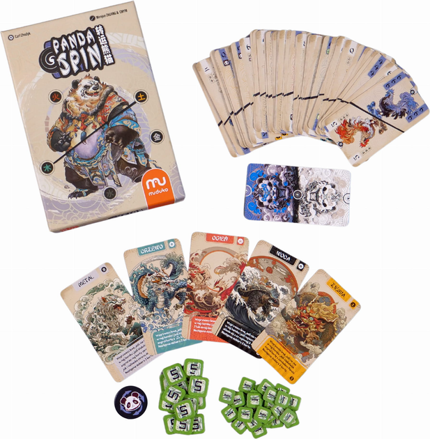 Gra planszowa Muduko Panda Spin (5904262958138) - obraz 3