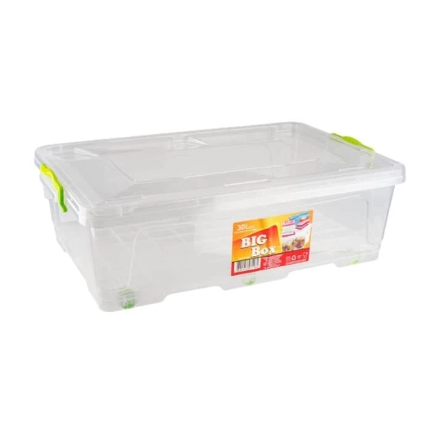 Контейнер Big Box с ручками на колесах 30 л (3328) - Фото 1 Контейнер Big Box с ручками на колесах 30 л (3328) - изображение 1