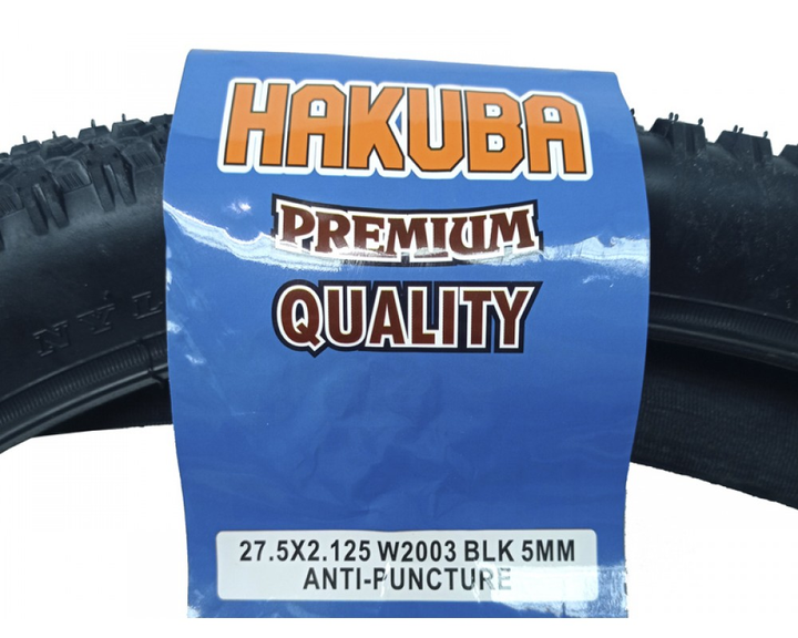 Покрышка антипрокольная 5 mm 27.5 x 2.125 W2003, шипованный протектор, Hakuba - Фото 2 Покрышка антипрокольная 5 mm 27.5 x 2.125 W2003, шипованный протектор, Hakuba - изображение 2