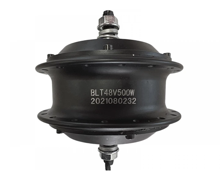 Електромотор 48V 500W для переднього колеса велосипеда, SAIGUAN - Фото 2 Електромотор 48V 500W для переднього колеса велосипеда, SAIGUAN - зображення 2