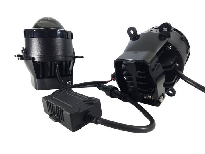 Комплект протитуманних LED фар EA D=85мм Renault/Citroen/Ford/Mitsubishi/Peugeot/Subaru 100W ПТФ FOG - зображення 3