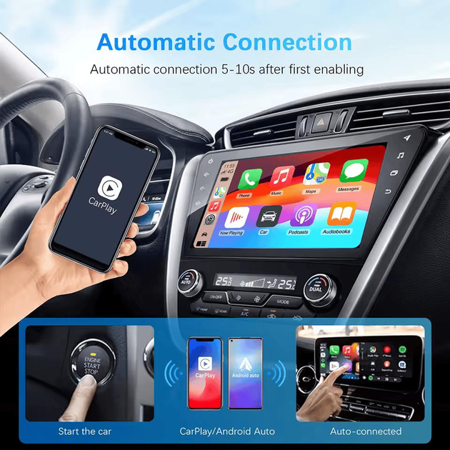 Адаптер для беспроводного Apple CarPlay / Android Auto - изображение 6