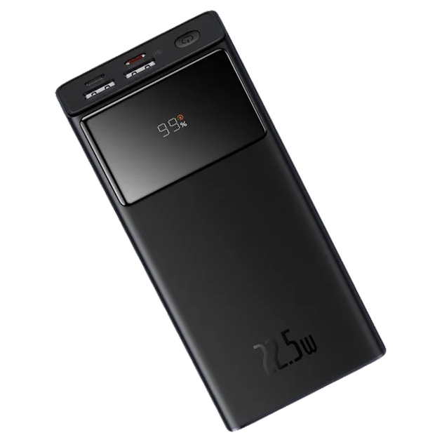 Зовнішній акумулятор Baseus Star-Lord Digital Display Fast Charge Power Bank 30000mAh 22.5W Black (PPXJ060101) - изображение 2