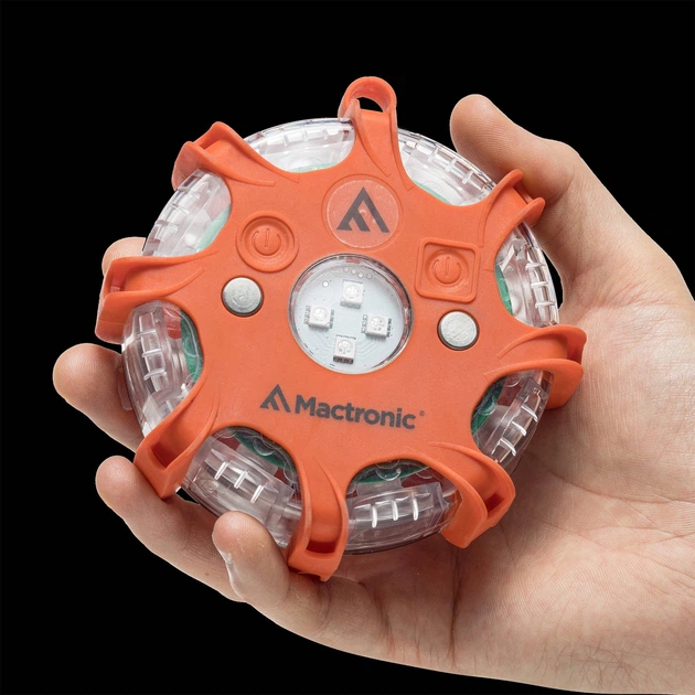 Комплект ліхтарів професійних Mactronic X-Flare (30 Lm) Red/Blue/Amber Recharg 12/220V (PSD0112) - зображення 13