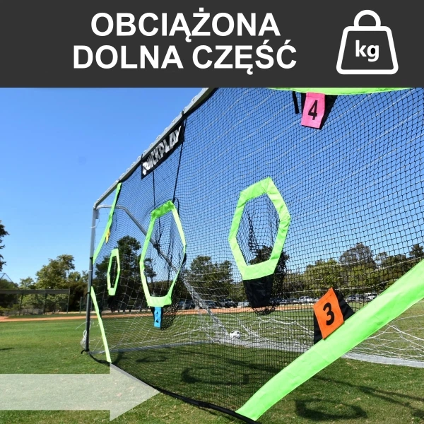 Тренувальний брезент Quickplay Target Net Pro 7.32x 2.44M - изображение 5