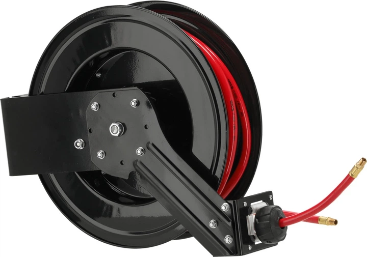 Шланг пневматичний для компресора YATO YT-24251 на котушці 9.5 мм 20 м (5906083109256) - зображення 2