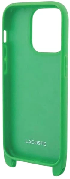 Панель Lacoste для iPhone 15 Pro max Iconic Petit Pique Crossbody Green (LCHCP15XSPVCN) - зображення 3