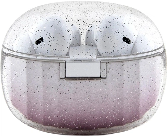 Навушники Guess Glitter Gradient Bluetooth 5.3 Wireless + Doc Station Pink (3666339210397) - зображення 3