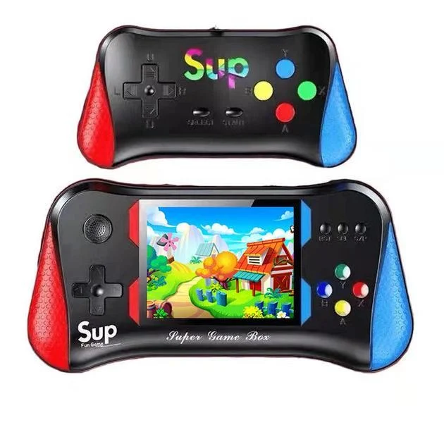 Інтерактивна консоль SUP X7M (С 64449) 500 ігор, 1200 mAh, кольоровий HD дисплей 3,5 дюймів, додатковий джойстик - Фото 1 Інтерактивна консоль SUP X7M (С 64449) 500 ігор, 1200 mAh, кольоровий HD дисплей 3,5 дюймів, додатковий джойстик - изображение 1