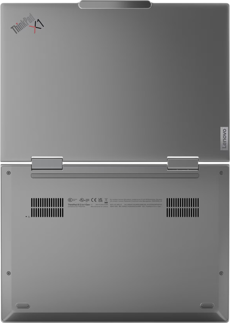 Ноутбук Lenovo ThinkPad X1 2-in-1 G10 Aura Edition (21NU007NMH) Grey - зображення 12