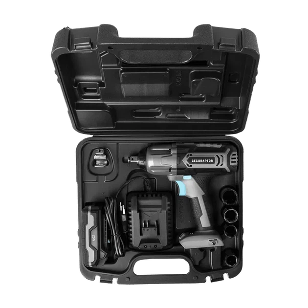 Wiertarko-wkrętarka akumulatorowa Cecotec 70013 CecoRaptor Perfect Impact 2020 Ultra udarowa (8435675100137) - obraz 3