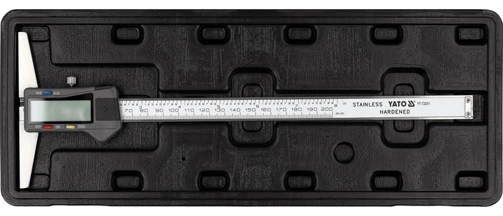 Глибиномір електронний  Yato YT-72251 200 мм (5906083122293) - зображення 4