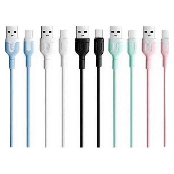 USB кабель XO NB212, Type-C, 1.0 м., Різнокольоровий - 431366 - Фото 1 USB кабель XO NB212, Type-C, 1.0 м., Різнокольоровий - 431366 - зображення 1