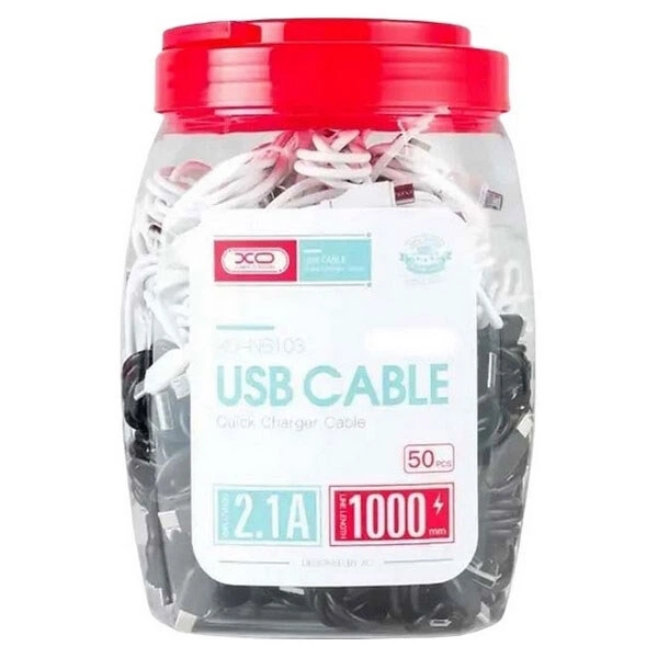 USB кабель XO NB212, Type-C, 1.0 м., Різнокольоровий - 431366 - Фото 2 USB кабель XO NB212, Type-C, 1.0 м., Різнокольоровий - 431366 - зображення 2
