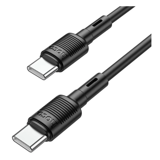 USB кабель Hoco X83, Type-C, 1.0 м., Чорний - 323734 - Фото 1 USB кабель Hoco X83, Type-C, 1.0 м., Чорний - 323734 - зображення 1