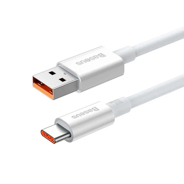 USB кабель Baseus P10320102214-02 Superior, Type-C, 1.5 м., Белый - 384898 - Фото 4 USB кабель Baseus P10320102214-02 Superior, Type-C, 1.5 м., Белый - 384898 - изображение 4
