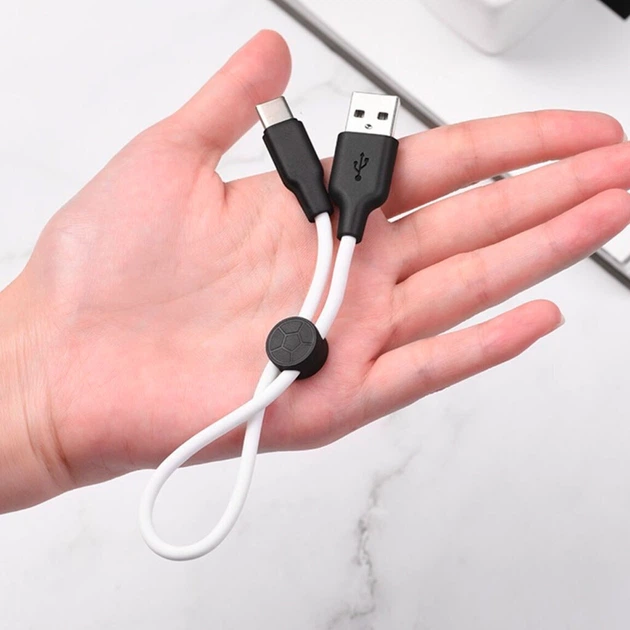 USB кабель Hoco X21 Plus Silicone, Type-C, 1.0 м., Белый - 270825 - Фото 4 USB кабель Hoco X21 Plus Silicone, Type-C, 1.0 м., Белый - 270825 - изображение 4