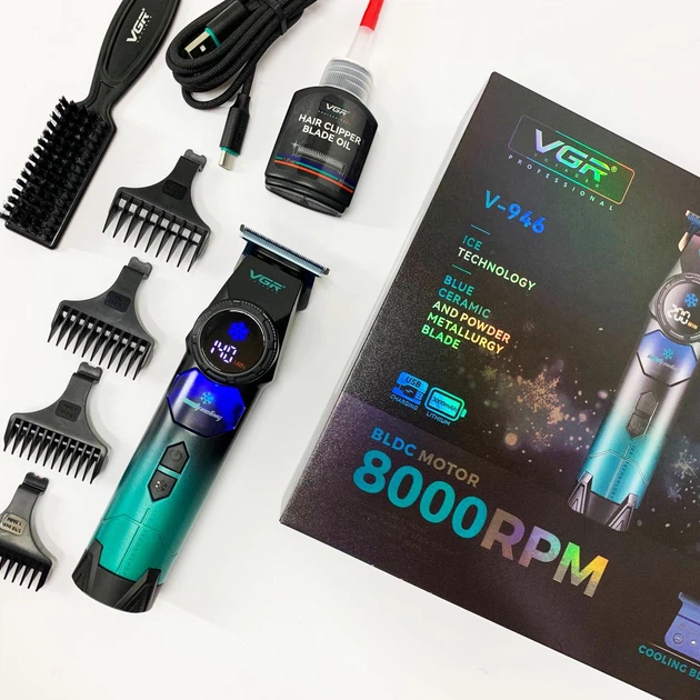 Триммер VGR V-946 с технологией охлаждения ICE TECHNOLOGY - изображение 7