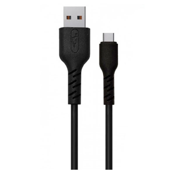 USB кабель SkyDolphin S07T, Type-C, 1.0 м., Чорний - 315140 - Фото 1 USB кабель SkyDolphin S07T, Type-C, 1.0 м., Чорний - 315140 - зображення 1