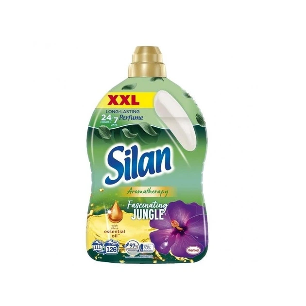 Ополіскувач-кондиціонер для білизни Silan Aromatherapy Fascinating Jungle 2,772 л (9000101581911) - Фото 1 Ополіскувач-кондиціонер для білизни Silan Aromatherapy Fascinating Jungle 2,772 л (9000101581911) - изображение 1