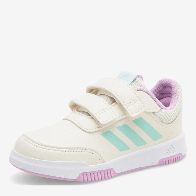 Детские кеды для девочки Adidas Tensaur Sport 2.0 CF I IG8803 5905588224327 24 Écru (5905588224365) - Фото 2 Детские кеды для девочки Adidas Tensaur Sport 2.0 CF I IG8803 5905588224327 24 Écru (5905588224365) - изображение 2