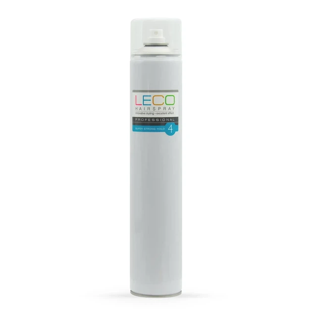 Лак для волосся Leco Professional 4 Надсильна фіксація 750 мл (4820024946902) - Фото 1 Лак для волосся Leco Professional 4 Надсильна фіксація 750 мл (4820024946902) - зображення 1